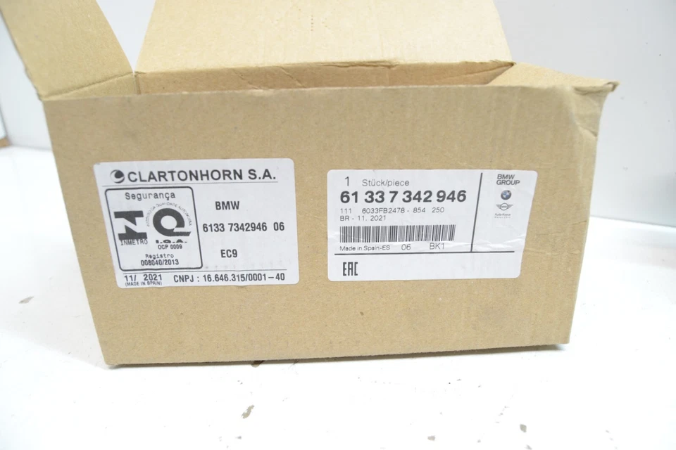 Bocina paso bajo original BMW Alpina M5 B7 F90 G11 G12 G14 G15 G30 G31 61337342946 Foto 4 de 4