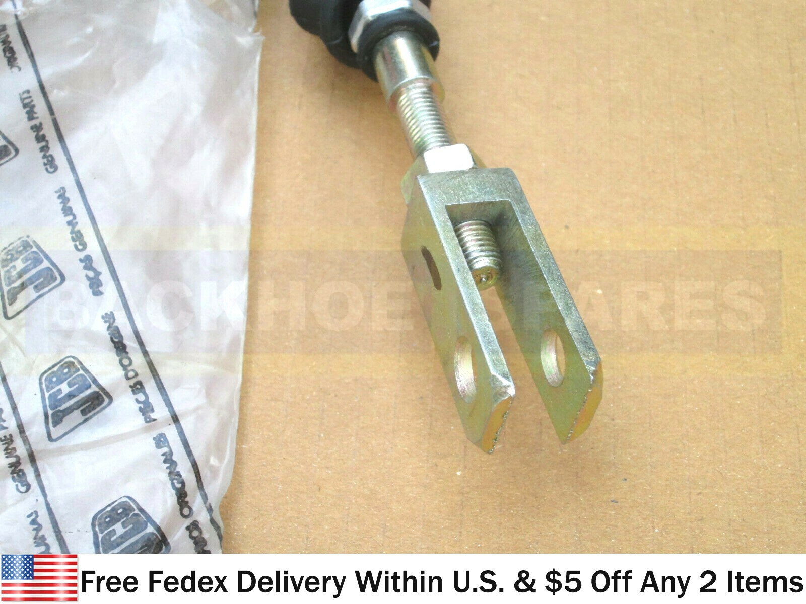 JCB PARTS GENUINE JCB PARKING BRAKE CABLE 1220MM (PART NO. 910/50400