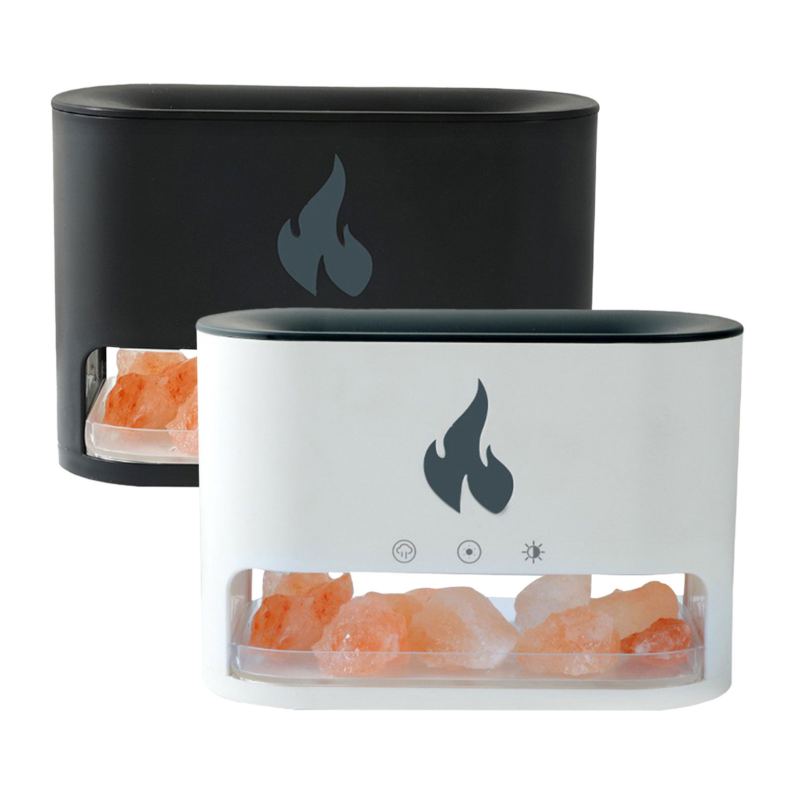 Flame Humidifier Aroma Diffuser Humidifier Ultrasonic Essential Oil Aromatherapy