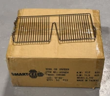 Box of 50 New SMARTCELL 18x6 Basket Divider Chrome Plus H186DV 18" x 6" Case
