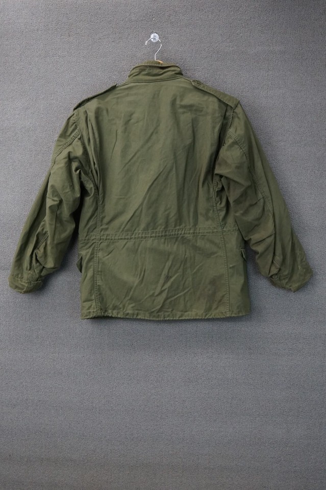 Vintage Military Cold Weather Field Coat Jacket Size Medium Short OG ...