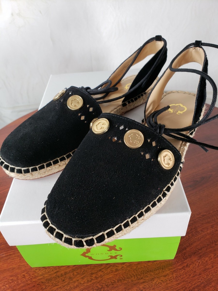 C. Wonder Suede Espadrilles w/ Coin Detail - Michaela  display picture 1