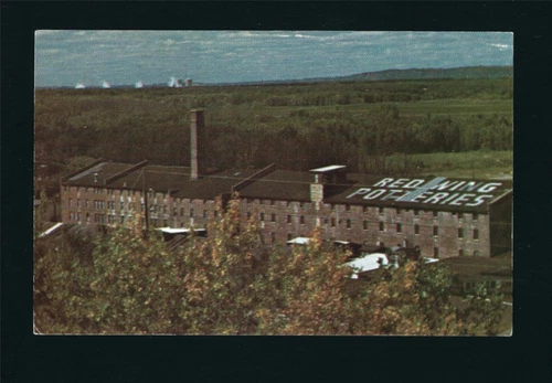 Red Wing Minnesota MN 1950s Red Wing Potteries Building Picture, From Hwy 61