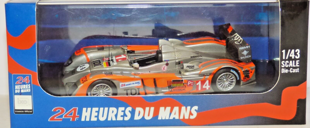 IXO Models Audi  R10 TDI no. 14 LMP1 2010 1:43 Scale