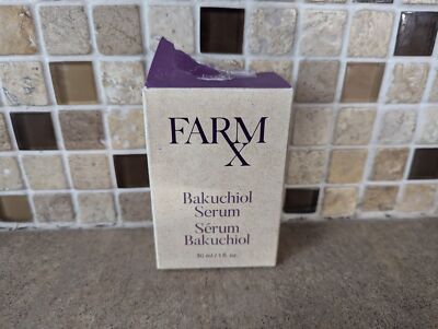Avon FarmX Farm RX Bakuchiol Serum Fine Lines & Wrinkles 1 fl oz L2-7