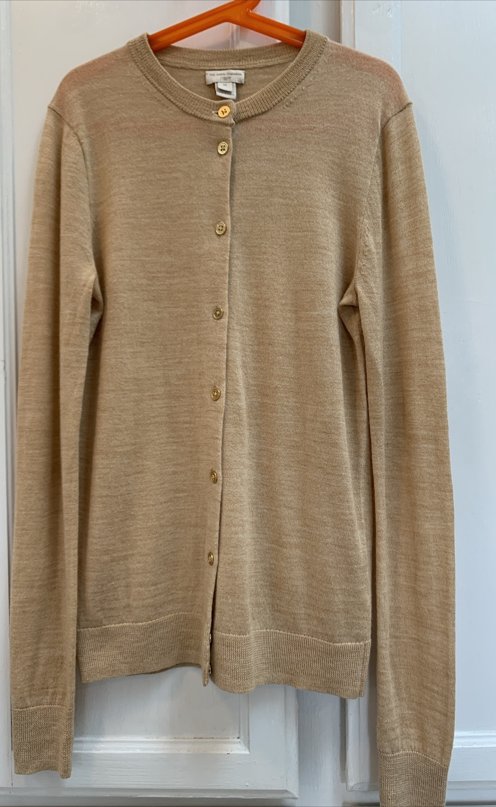 J Crew The Caryn Cardigan Women's XS Camel Gold Button Down eBay