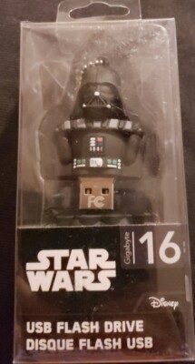 Star Wars Darth Vader 16GB USB Flash Drive by Disney (LYU-16CV.FXv6A) - NEW 