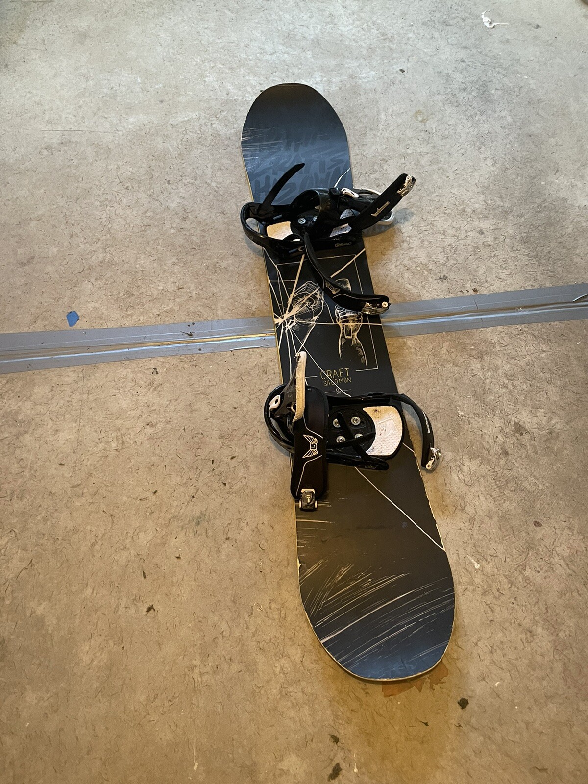 salomon craft 156 with bindings