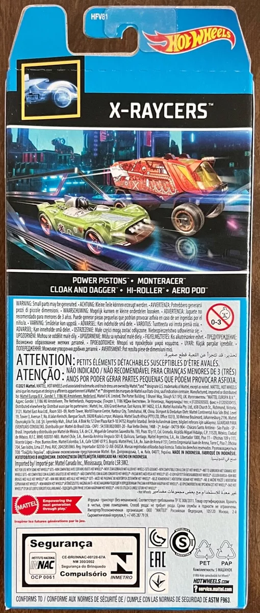 Hot Wheels Pacote com 5 carrinhos X-Raycers HFV81 - Mattel em Promoção na  Americanas