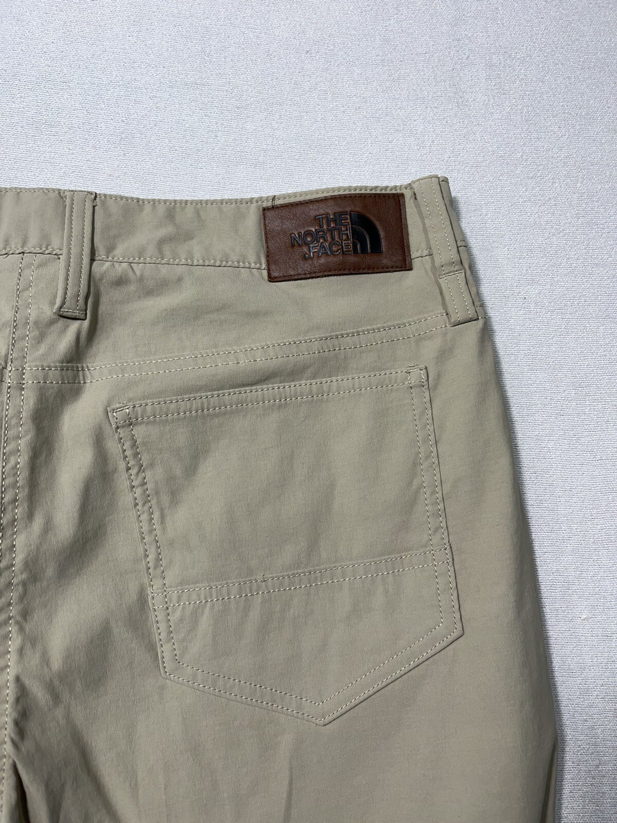 The North Face Pants Mens 34x30 Beige Nylon / Elastane Cargo Hiking Outdoor