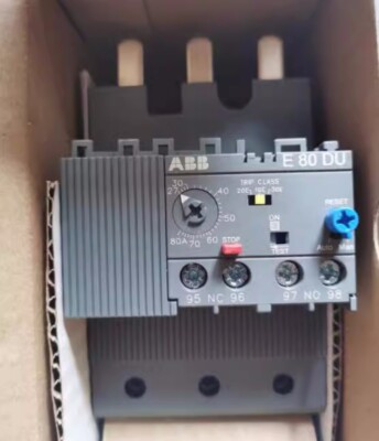 1pc ABB E80DU-80A Electronic Overload Relay 27-80A 1SAX311001R1101