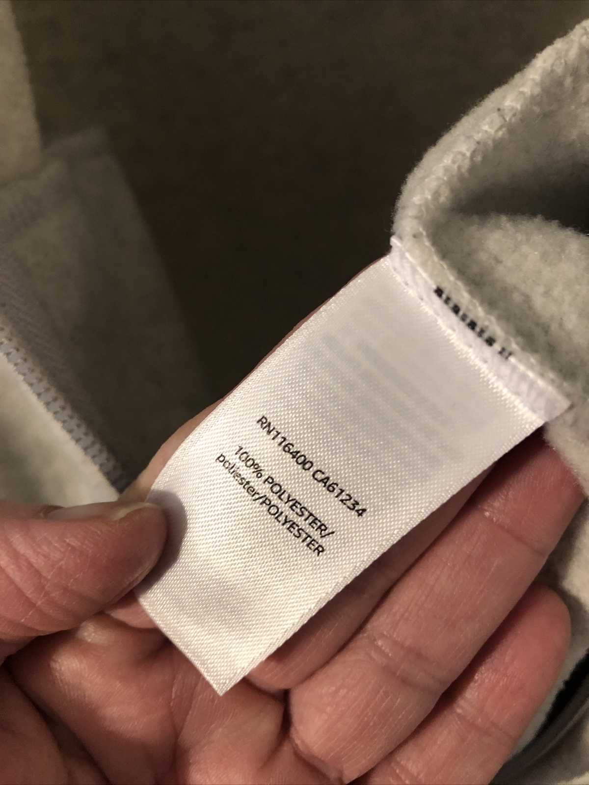 amazon essentials Light Gray Jacket Size Small - image 5