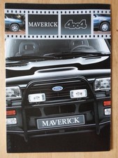 FORD MAVERICK orig 1994 1995 French Mkt Sales Brochure - GL GLX 4x4