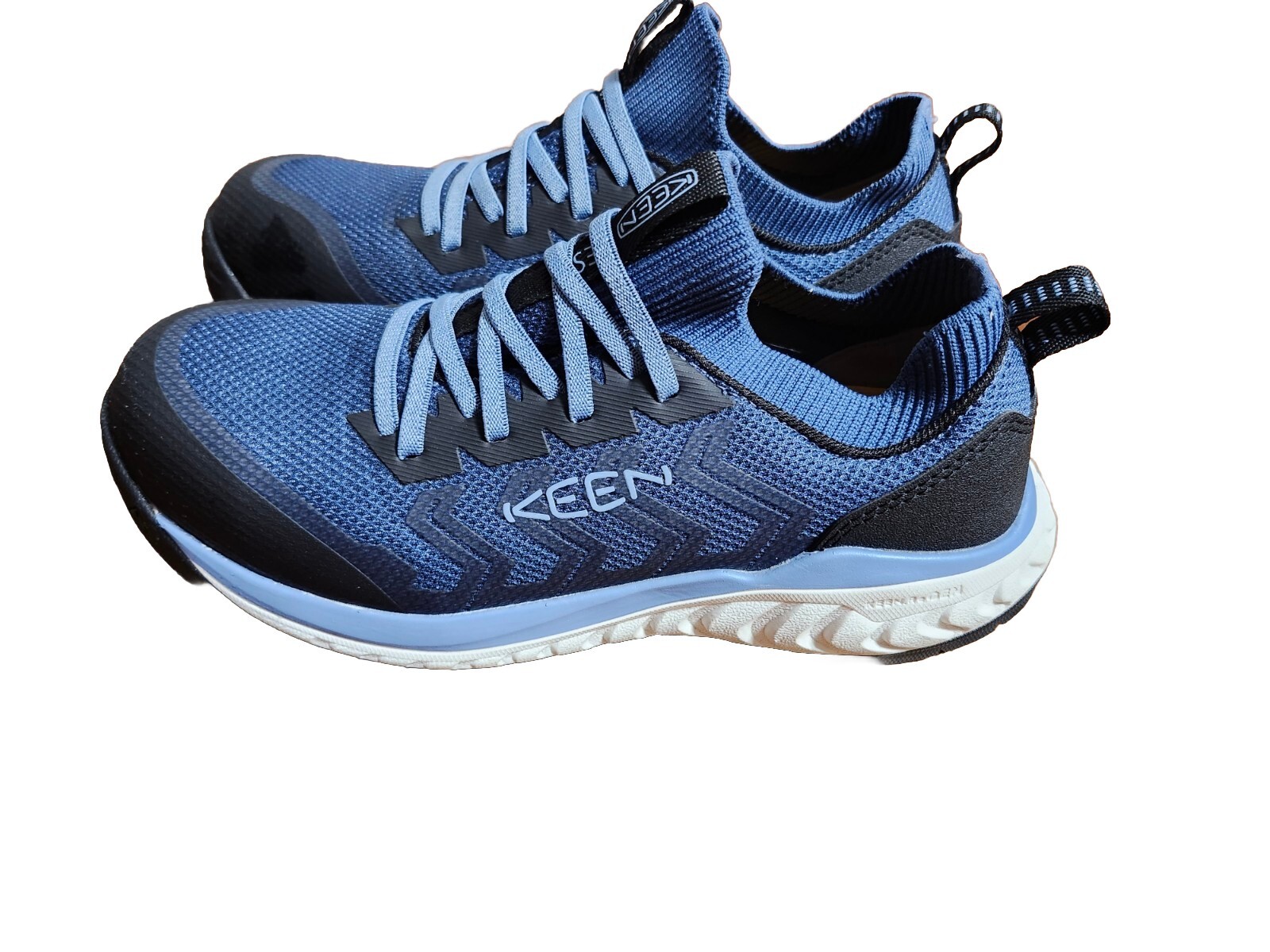 Sneaker da donna KEEN Utility Arvada blu nere taglia 9 punta larga carbonio