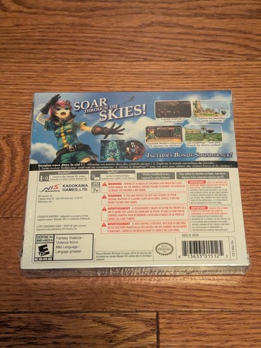 Rodea the Sky Soldier (Nintendo 3DS, 2015) New Sealed Includes Soundtrack - Picture 2 of 6