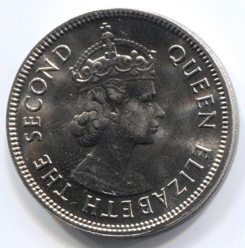 Mauritius - 1975 Half-Rupee KM#37.1 Gem BU - Picture 2 of 2