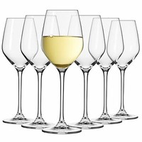 Krosno Splendour Kleine GläSer FüR WeißWein Wein | Set 6 | 340 Ml | SpüLmaschine