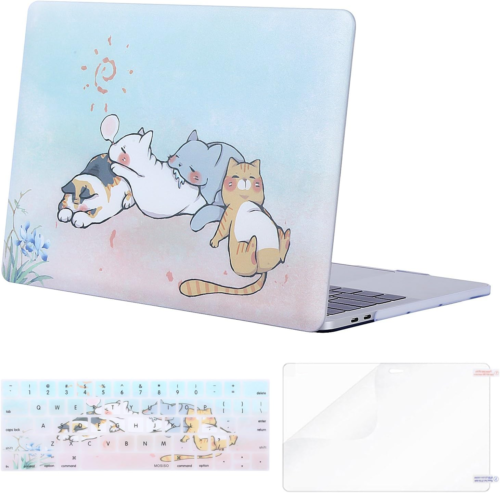Compatible with Macbook Pro 13 Inch Case M2 2023, 2022, 2021-2016 A2338 M1 A2251 - Afbeelding 1 van 7