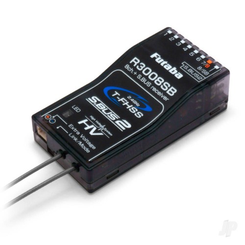 Futaba 10J 10-channel Air Radio with R3008SB Rx Mode 1 - Picture 2 of 3