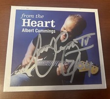 Artist Signed From the Heart by Albert Cummings CD, Nov-2003, UTR Music Group 