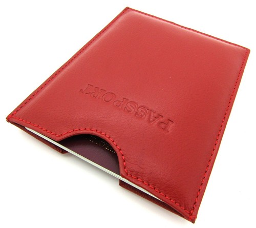 New Real Leather Passport Holder Travel Wallet Holiday Documents RFID Blocking - Picture 73 of 96