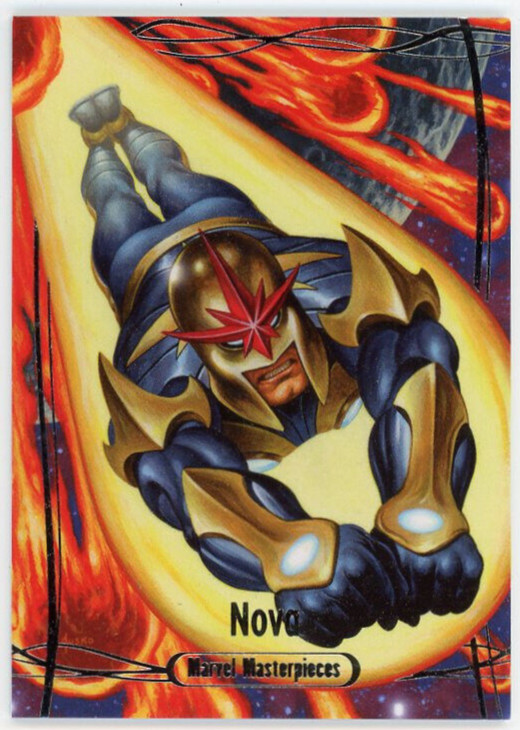 2016 Marvel Masterpieces Nova #25 - Base Set 1397/1999