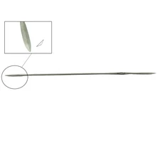 C.S. Osborne Straight Heavy Double 3-Square Point Needle #557 Size 16" 11 Gauge