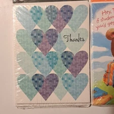 THANK YOU Cards Lot ~ Teacher Thank You & Thanks Each has 8 Cards & 8 Envelopes
