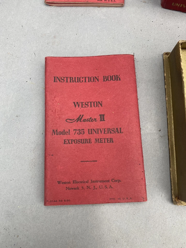 Medidor de exposición universal Weston Master II de colección Foto 3 de 4