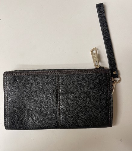 D&D Dida New York Large Black Leather Wallet - Picture 2 of 4