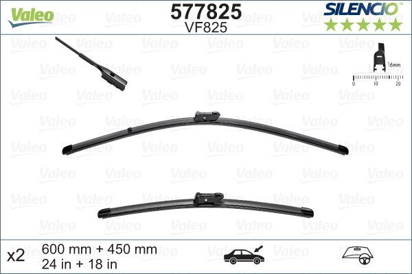 Valeo 577825 Wiper Blade for sale online | eBay