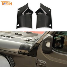 Abs Hood Cowl Body Cover Corner Guards Trim For Jeep Wrangler Jl Jt 2018 Black