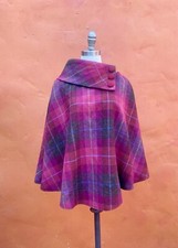 Mucros Weavers Wool Poncho Cape Muckross House Killarney Ireland, One Size