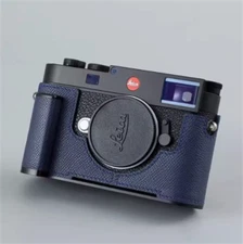 Handmade Half Case For Leica M11 Leather Metal Insert Camera Cover Milicase New。