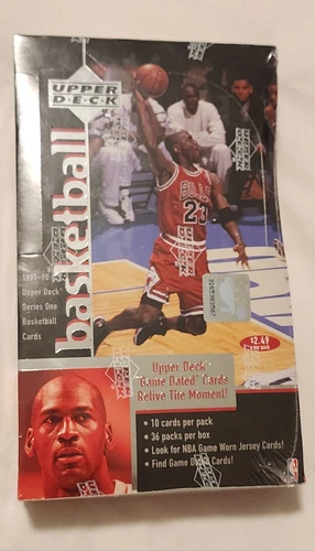 1997-98 Basketball Upper Deck Series 1 Box- Factory Sealed- 36 Pack. 