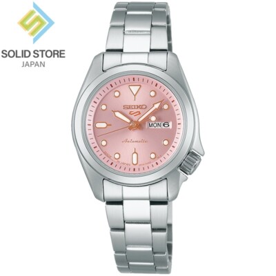 SEIKO 5 Sports SRRA003 SKX Series Mechanical Automatic Watch Pink Dial 28mm