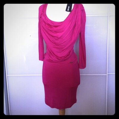 just cavalli pink dress $395 Pink Just Cavalli mini dress, Sz S