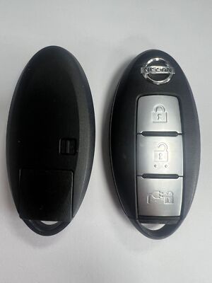 NISSAN 3 TASTEN FERNBEDIENUNG SMART SCHLÜSSELANHÄNGER BLATT ETC GETESTET & FUNKTIONSFÄHIG ALPS TWB1G0169