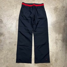 Vintage Y2K Nike sweatpants black red womens Medium 8-10 baggy loose fit