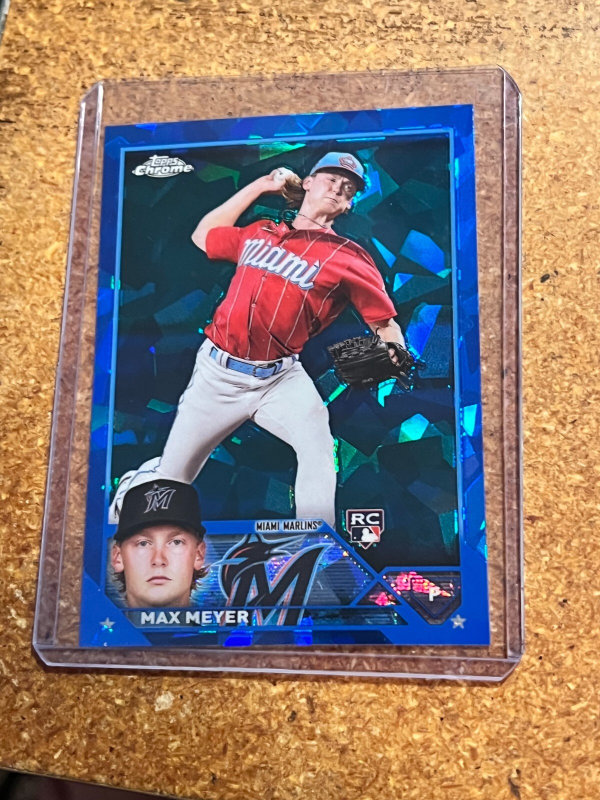 2023 Topps Chrome Sapphire # 388 Max Meyer RC