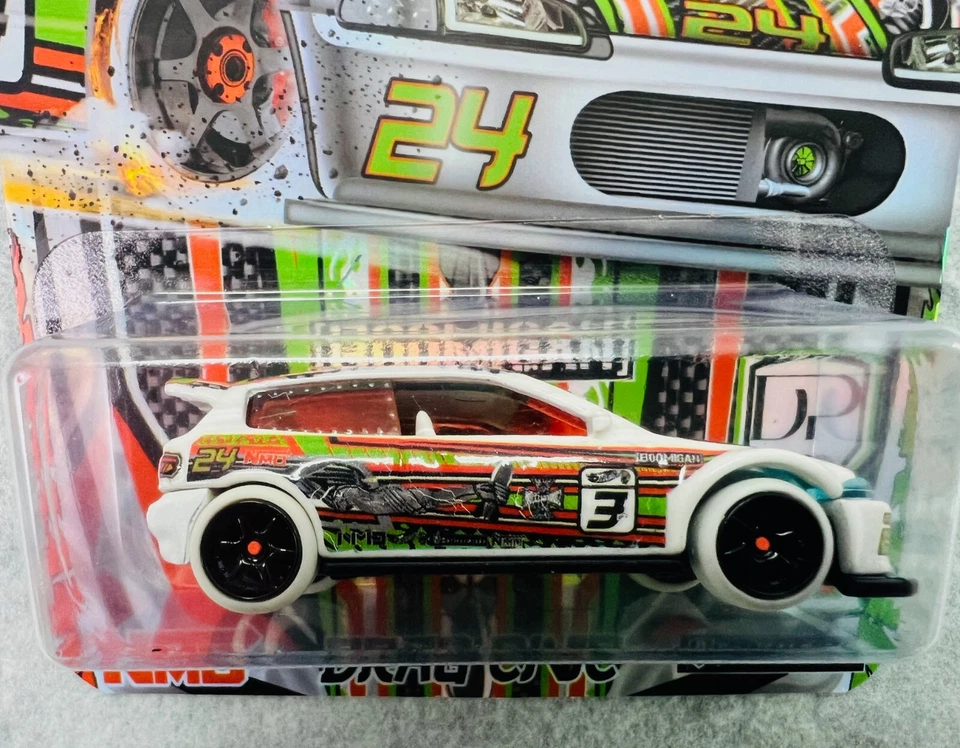🎌🎌Hot Wheels Nuclear Mindz Designs Honda Civic EF H14🎌🎌 - Изображение 3 из 4