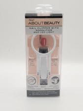 About Beauty Nail Clipper with 3X Magnifier LED Light