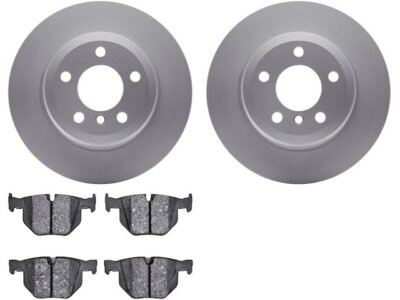 Dynamic Friction 14TW57D Rear Brake Pad and Rotor Kit Fits 2010-2014 BMW X6