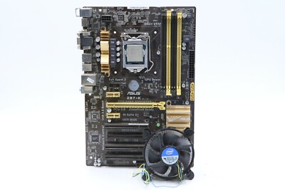 ASUS Z87-K LGA 1150 Intel Z87 ATX Motherboard + Intel i5 4690 3.5