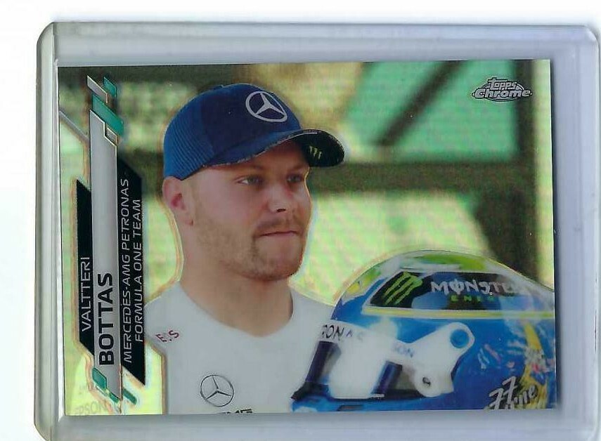 2020 Topps Chrome Formula 1 F1 Valtteri Bottas Refractor Card #175