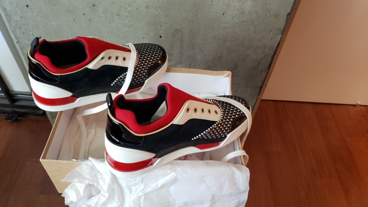 Christian Louboutin Men's Sneaker Aurelien Flat Size 42 (US 9) New