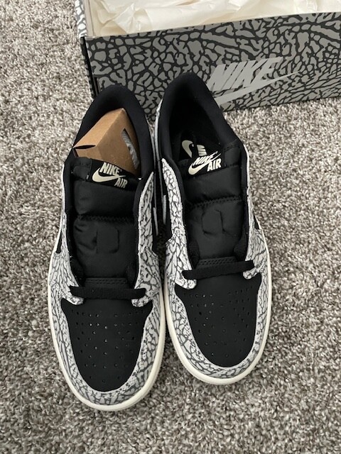 T*K様 Nike Air Jordan 1 OG \"Black Cement\" AIR JORDAN 1 LOW OG BLACK CEMENT | Kixify Marketplace