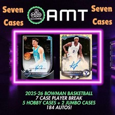 Derrick White Boston Celtics 2025-26 Bowman Hobby Jumbo 7X Case 76x Box Break #1