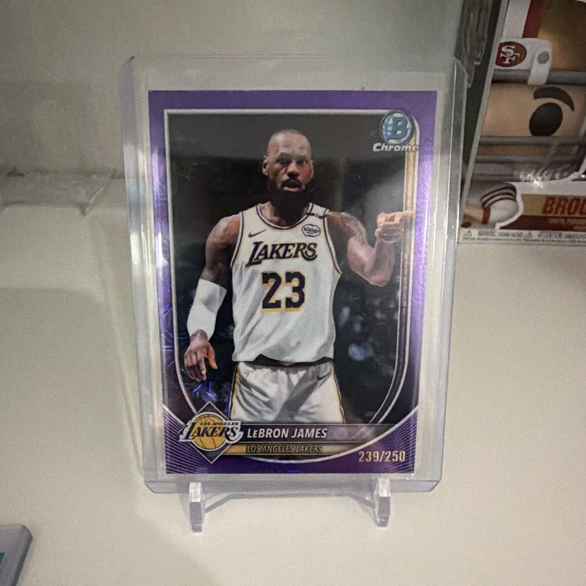 LeBron James Los Angeles Lakers Basketball Sports Trading Cards