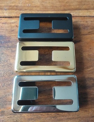 Haubenabdeckung Humbucker Mikrofonkonturen Metall für E-Gitarre H Version